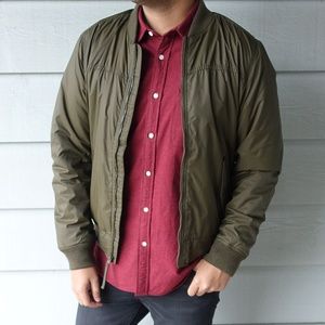 hollister bomber jacket mens